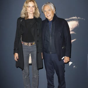 Richard Berry et sa femme Pascale Louange lors de l'avant-première du film "Le fil" au cinéma Arlequin à Paris le 9 septembre 2024