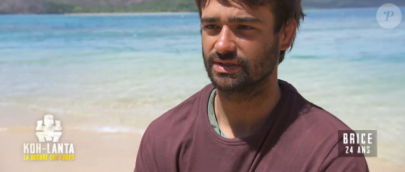 Brice dans "Koh-Lanta, la guerre des chefs", épisode diffusé vendredi 3 mai 2019 sur TF1.