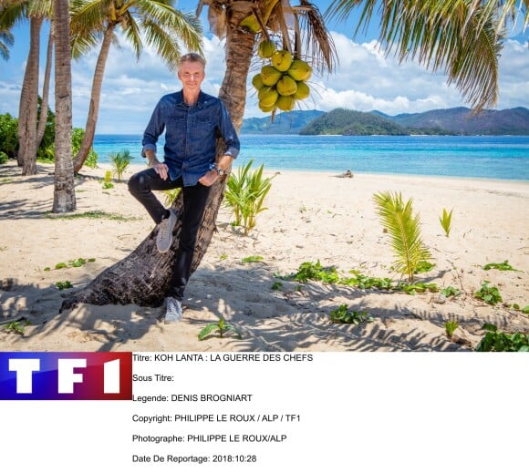 Denis Brogniart, animateur de "Koh-Lanta, la guerre des chefs", sur TF1