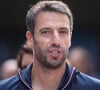 C'est dans le numéro du 29 août de Paris Match que Tony Estanguet a accepté de se livrer sur ces Jeux Olympiques de Paris 2024. Athlète et directeur sportif français, c'est auprès de sa compagne Laëtitia, ainsi que leurs trois enfants, que ce dernier décompresse.
Tony Estanguet en déplacement au collège Maurice Utrillo dans le cadre des jeux paralympiques Paris2024 à Paris, France, le 4 septembre. © Jonathan Rebboah/Panoramic/Bestimage