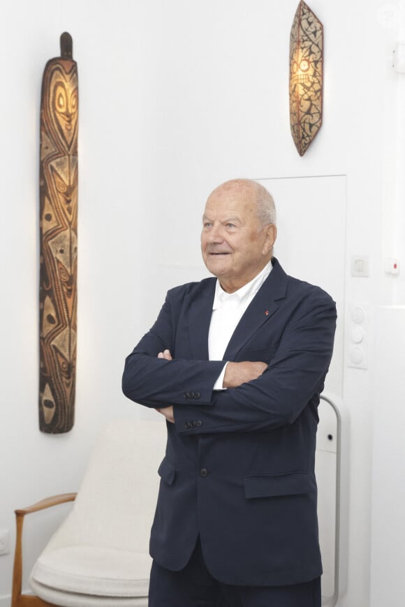 Exclusif - Marc Ladreit de Lacharrière (nouveau président d'honneur du Parcours des Mondes) - Inauguration de la visite du Parcours des Mondes édition à Paris. © Jack Tribeca / Bestimage