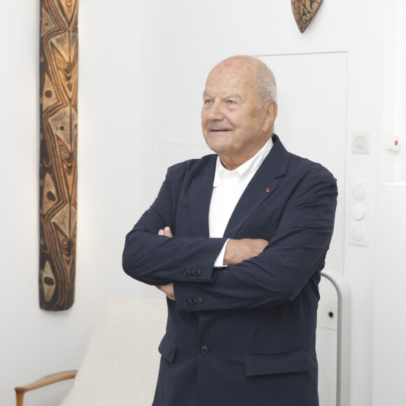 Exclusif - Marc Ladreit de Lacharrière (nouveau président d'honneur du Parcours des Mondes) - Inauguration de la visite du Parcours des Mondes édition à Paris. © Jack Tribeca / Bestimage