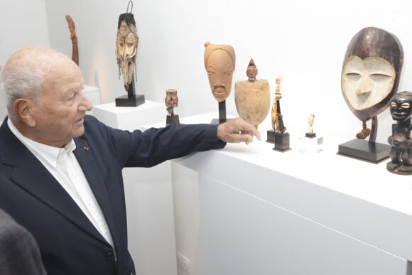 Exclusif - Marc Ladreit de Lacharrière (nouveau président d'honneur du Parcours des Mondes) - Inauguration de la visite du Parcours des Mondes édition à Paris. © Jack Tribeca / Bestimage