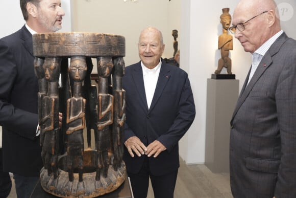 Exclusif - Marc Ladreit de Lacharrière (nouveau président d'honneur du Parcours des Mondes) - Inauguration de la visite du Parcours des Mondes édition à Paris. © Jack Tribeca / Bestimage