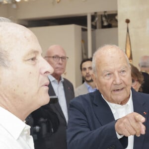 Exclusif - Antonio Casanovas, Marc Ladreit de Lacharrière (nouveau président d’honneur du Parcours des Mondes) - Inauguration de la visite du Parcours des Mondes édition à Paris. © Jack Tribeca / Bestimage