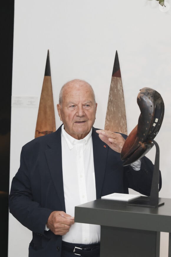 Exclusif - Marc Ladreit de Lacharrière (nouveau président d'honneur du Parcours des Mondes) - Inauguration de la visite du Parcours des Mondes édition à Paris. © Jack Tribeca / Bestimage