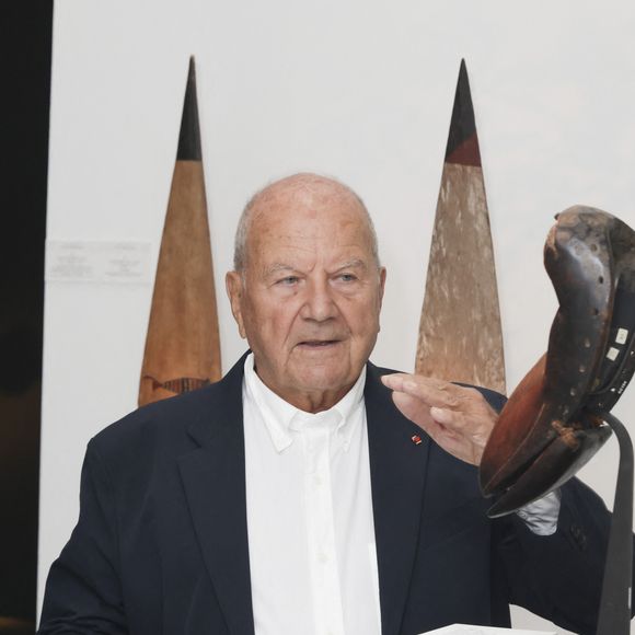 Exclusif - Marc Ladreit de Lacharrière (nouveau président d'honneur du Parcours des Mondes) - Inauguration de la visite du Parcours des Mondes édition à Paris. © Jack Tribeca / Bestimage