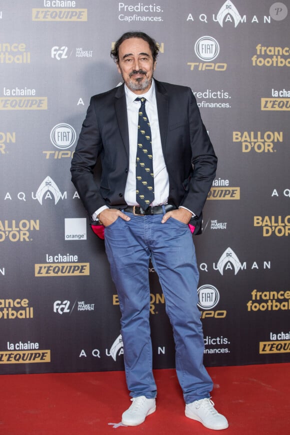 Didier Roustan - Tapis rouge de la cérémonie du Ballon d'or France Football 2018 au Grand Palais à Paris, France, le 3 décembre 2018. le Croate L.Modric remporte le trophée 2018. © Cyril Moreau/Bestimage 