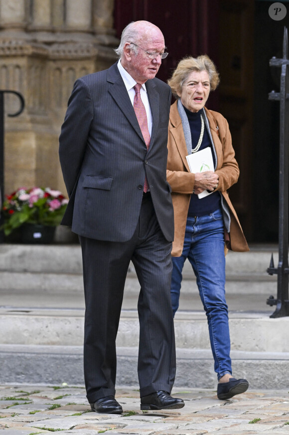 Obsèques du réalisateur Laurent Tirard en l'église de Sant-Germain-des-Près à Paris le 11 septembre 2024.