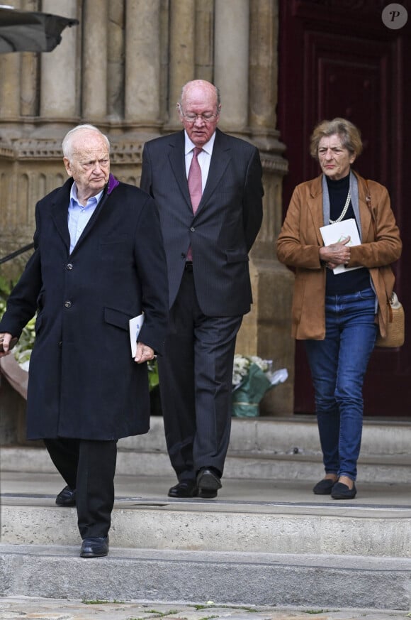 Obsèques du réalisateur Laurent Tirard en l'église de Sant-Germain-des-Près à Paris le 11 septembre 2024.