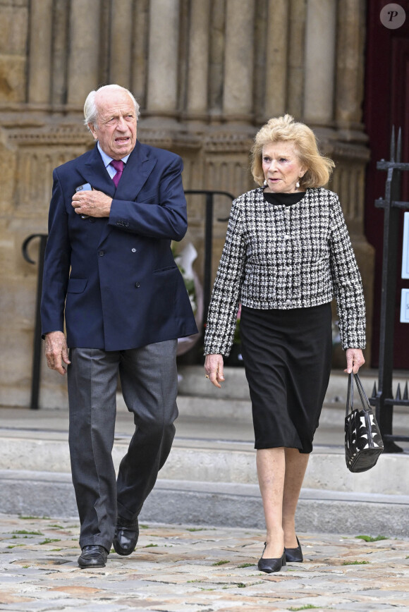 Obsèques du réalisateur Laurent Tirard en l'église de Sant-Germain-des-Près à Paris le 11 septembre 2024.