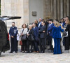 Elle était épaulée par plusieurs personnalités
- Obsèques du réalisateur Laurent Tirard en l'église de Sant-Germain-des-Près à Paris le 11 septembre 2024.