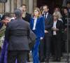 Près d'une semaine après l'annonce de sa mort, les obsèques de Laurent Tirard ont eu lieu
Olivia Lagache, la femme du défunt - Obsèques du réalisateur Laurent Tirard en l'église de Sant-Germain-des-Près à Paris.