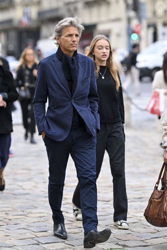 Guy Lagache - Obsèques du réalisateur Laurent Tirard en l'église de Sant-Germain-des-Près à Paris le 11 septembre 2024.