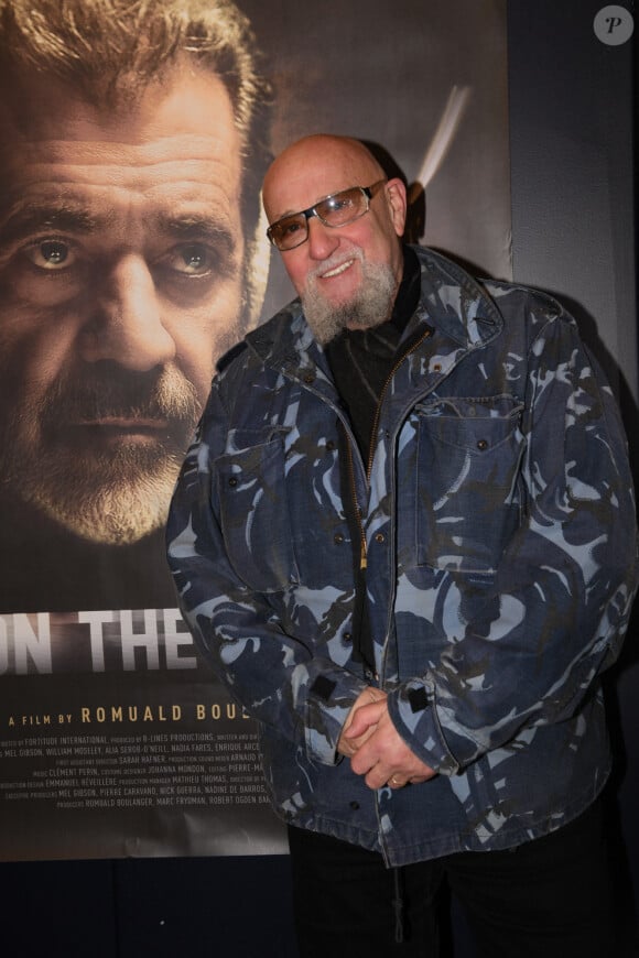 Charlélie Couture à la première du film "On the Line" dans la dernière salle de cinéma du quartier Saint-Germain-des-Prés le Silencio des Prés à Paris, France, le 12 janvier 2023. © Rachid Bellak/Bestimage 