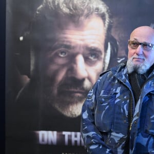 Charlélie Couture à la première du film "On the Line" dans la dernière salle de cinéma du quartier Saint-Germain-des-Prés le Silencio des Prés à Paris, France, le 12 janvier 2023. © Rachid Bellak/Bestimage 