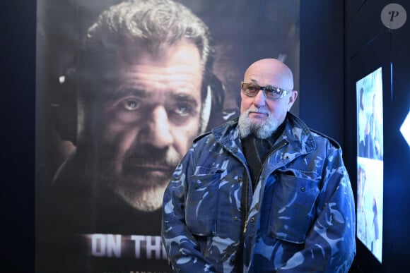 Charlélie Couture à la première du film "On the Line" dans la dernière salle de cinéma du quartier Saint-Germain-des-Prés le Silencio des Prés à Paris, France, le 12 janvier 2023. © Rachid Bellak/Bestimage 