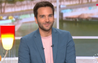 Samuel Ollivier complimente Agathe Lecaron en plein direct, sur France 2