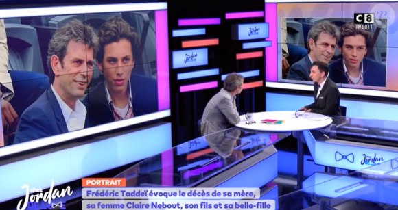 Frédéric Taddeï invité de "Chez Jordan" sur C8