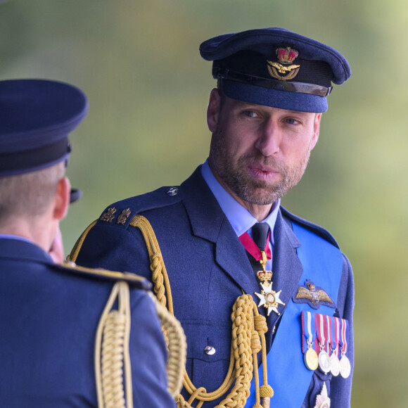 Le prince William, prince de Galles, assiste au défilé du souverain au nom de sa majesté le roi d'Angleterre au Royal Air Force College de Cranwell, Royaume Uni. © Cover Images via ZUMA Press/Bestimage 