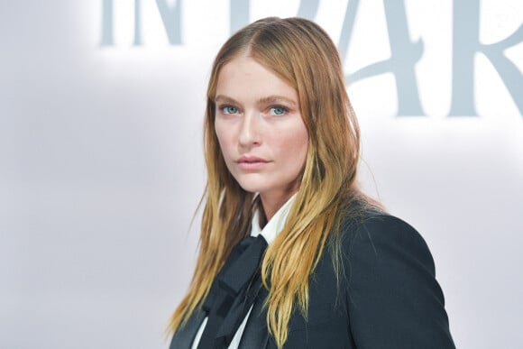 Camille Razat au dîner Emily in Paris à La Samaritaine, à Paris, le 12 septembre 2024.