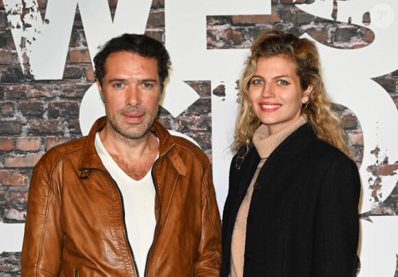 Naissance - Nicolas Bedos est papa pour la première fois d'une petite fille - Nicolas Bedos et sa compagne Pauline Desmonts - Avant-première du film "West Side Story" réalisé par S. Spielberg au Grand Rex à Paris le 2 décembre 2021. © Coadic Guirec/Bestimage