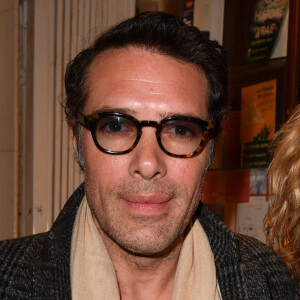 Dernièrement, Nicolas Bedos a défrayé la chronique 
Nicolas Bedos et sa compagne Pauline Desmonts - Cocktail pour la sortie du livre de Michel Denisot " On peut rire de tout, sauf en mangeant de la semoule" aux Deux Magots à Paris © Veeren/ Bestimage