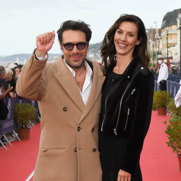 Nicolas Bedos, Doria Tillier - Arrivées lors de la 34ème édition du festival de Cabourg, Journées Romantiques le 29 juin 2020. © Coadic Guirec / Bestimage 