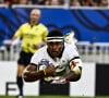 Le rugbyman du Racing 92 est soupçonné d'avoir levé la main sur son épouse

Essai Vinaya Habosi (fid) - Coupe du Monde de Rugby France 2023 - Match de la poule C "Fidji - Georgie (17-12)" à Bordeaux, le 30 septembre 2023.