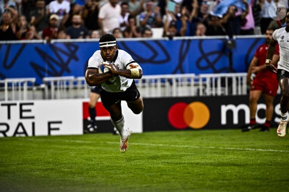 Vinaya Habosi (fid) - Coupe du Monde de Rugby France 2023 - Match de la poule C "Fidji - Georgie (17-12)" à Bordeaux, le 30 septembre 2023.