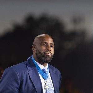 Exclusif - Teddy Riner - Personnalités sur le plateau de l'émission "Paris 2024 : merci! La grande soirée événement" sur les Champs-Elysées à Paris, à l'occasion des Jeux Olympiques et Paralympiques Paris 2024, diffusée en direct sur France 2, le 14 septembre 2024 © Perusseau-Ramsamy / Bestimage  Exclusive - No Web No Blog pour Belgique et Suisse 