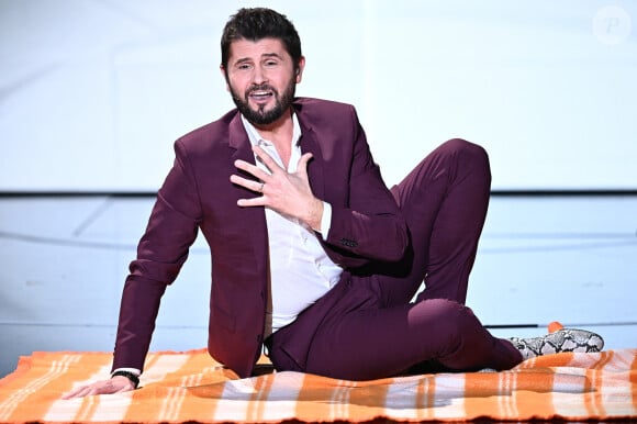 Christophe Beaugrand - Enregistrement de l'émission "La chanson secrète", présentée par N.Aliagas et diffusée le 1er décembre sur TF1 © Guillaume Gaffiot-Cyril Moreau / Bestimage 