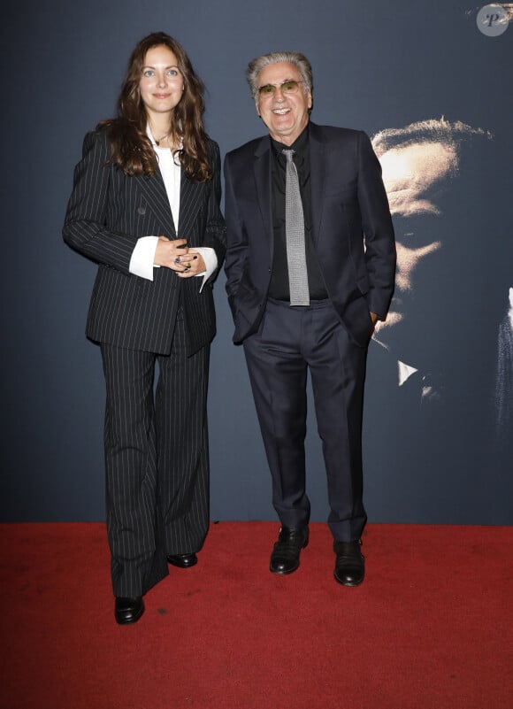Daniel Auteuil et sa fille Nelly lors de l'avant-première du film "Le fil" au cinéma Arlequin. © Marc Ausset-Lacroix / Bestimage 
