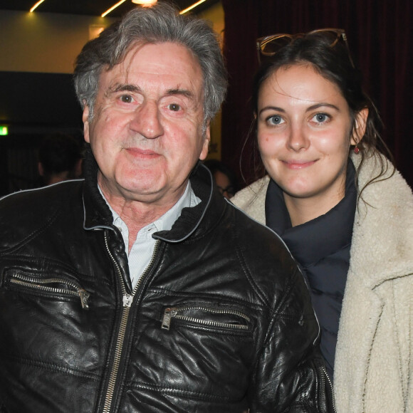 Daniel Auteuil et sa fille Nelly - People au concert de Dave à Bobino à Paris le 18 novembre 2019. © Coadic Guirec/Bestimage