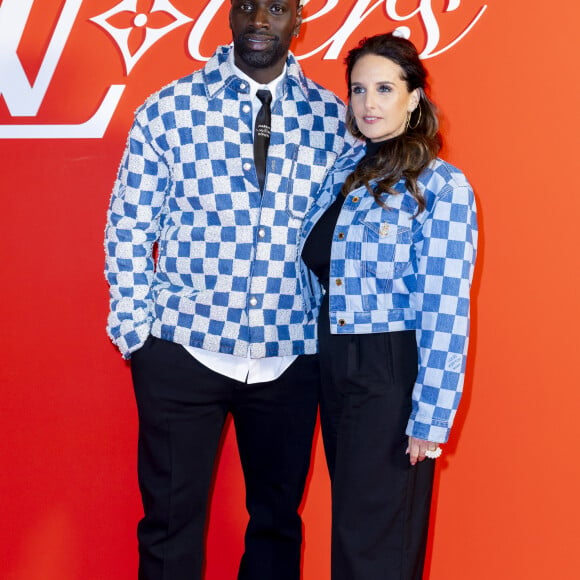 Omar Sy, Hélène Sy – Photocall du Défilé de mode Louis Vuitton Homme, Collection Automne-Hiver 2024/2025 dans le cadre de la Fashion Week de Paris, France, le 16 Janvier 2024. © Olivier Borde / Bestimage 