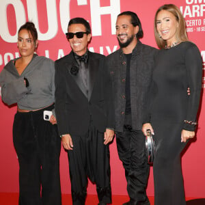 Amel Bent, Omar Harfouch, Slimane et Vitaa au photocall du "concerto pour la paix" de Omar Harfouch au Théâtre des Champs-Elysées à Paris le 18 septembre 2024. © Coadic Guirec / Bestimage 