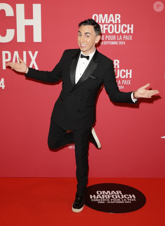 Jordan De Luxe au photocall du "concerto pour la paix" de Omar Harfouch au Théâtre des Champs-Elysées à Paris le 18 septembre 2024. © Coadic Guirec / Bestimage 