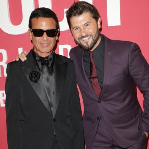 Omar Harfouch et Christophe Beaugrand au photocall du "concerto pour la paix" de Omar Harfouch au Théâtre des Champs-Elysées à Paris le 18 septembre 2024. © Coadic Guirec / Bestimage 