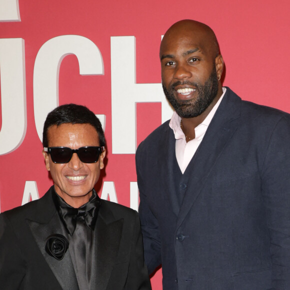 Omar Harfouch et Teddy Riner au photocall du "concerto pour la paix" de Omar Harfouch au Théâtre des Champs-Elysées à Paris le 18 septembre 2024. © Coadic Guirec / Bestimage 