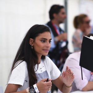 C'est là-bas qu'elle s'est construit un nid douillet,
Exclusif - Tatiana Silva - Festival des Livres et des Artistes organisé par l'association "Lecture pour Tous" engagée dans la lutte contre l'illettrisme au Mail Branly à Paris le 3 juillet 2022. © Pierre Perusseau / Jack Tribeca / Bestimage