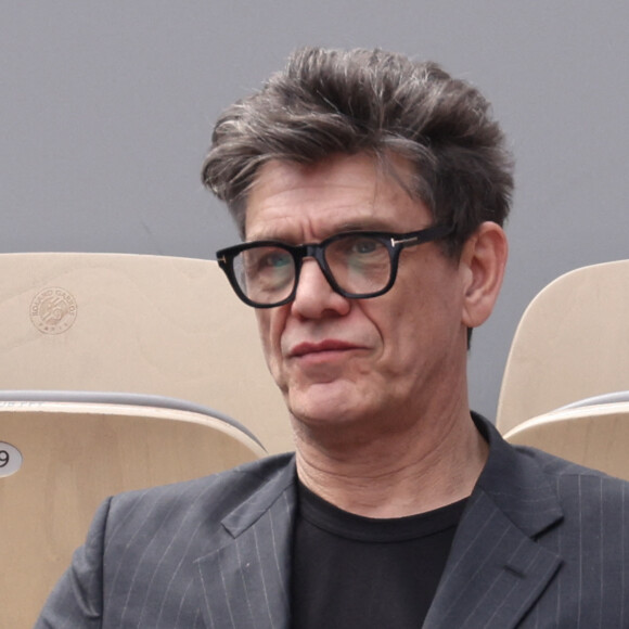 Marc Lavoine dans les tribunes lors de Roland Garros 2022 le 31 mai 2022 à Paris, France. Photo par Nasser Berzane/ABACAPRESS.COM