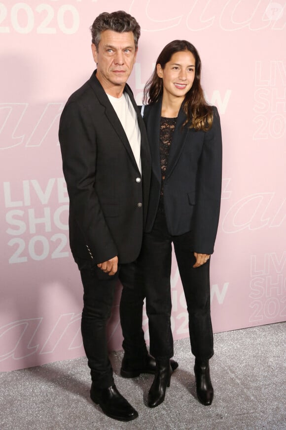 Avant d'être en couple avec Adriana, Marc Lavoine était avec Line Papin et ils ont connu une fin d'histoire douloureuse.
Marc Lavoine et sa femme Line Papin assistent au photocall Etam Live Show 2020 lors de la semaine de la mode à Paris, France, le 29 septembre 2020. Photo par Jerome Domine/ABACAPRESS.COM