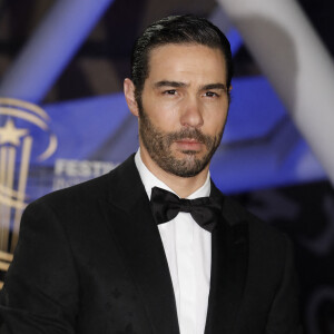 Tahar Rahim - Arrivées des personnalités pour la cérémonie en hommage au réalisateur américain J.Gray donnée lors du 19ème Festival International du Film de Marrakech le 12 novembre 2022. © Denis Guignebourg / Bestimage 