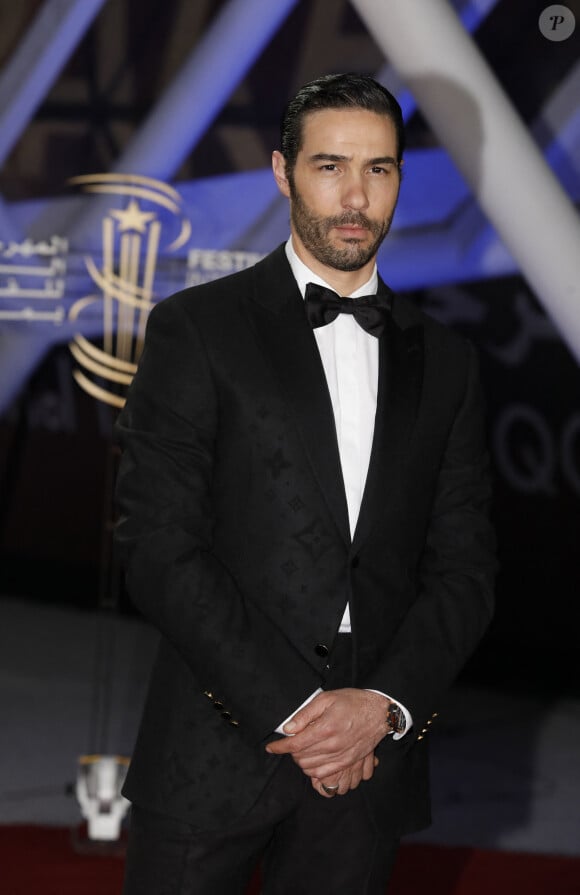 Tahar Rahim - Arrivées des personnalités pour la cérémonie en hommage au réalisateur américain J.Gray donnée lors du 19ème Festival International du Film de Marrakech le 12 novembre 2022. © Denis Guignebourg / Bestimage 