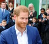 Raison pour laquelle il a entamé un voyage en solo avant de se rendre au Royaume-Uni
Le prince Harry, duc de Sussex, arrive à l'école primaire catholique Saint Vincent à Acton près de Londres le 20 mars 2019. 