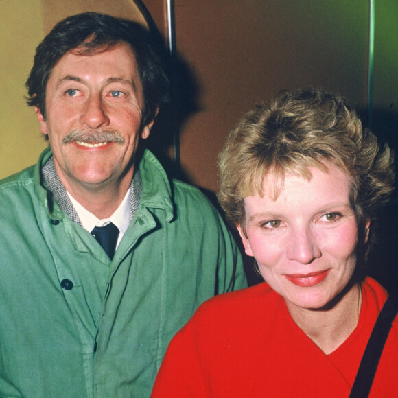 Archives - Nicole Garcia et Jean Rochefort lors de la première du film "Péril en la demeure".