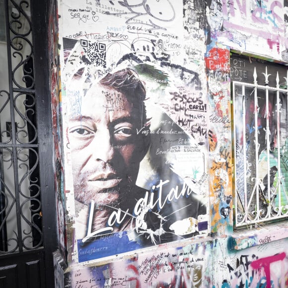 Alors que la Maison Gainsbourg vient de souffler sa première bougie
Ouverture au public de la maison de Serge Gainsbourg, rue de Verneuil à Paris. © Jack Tribeca/Bestimage