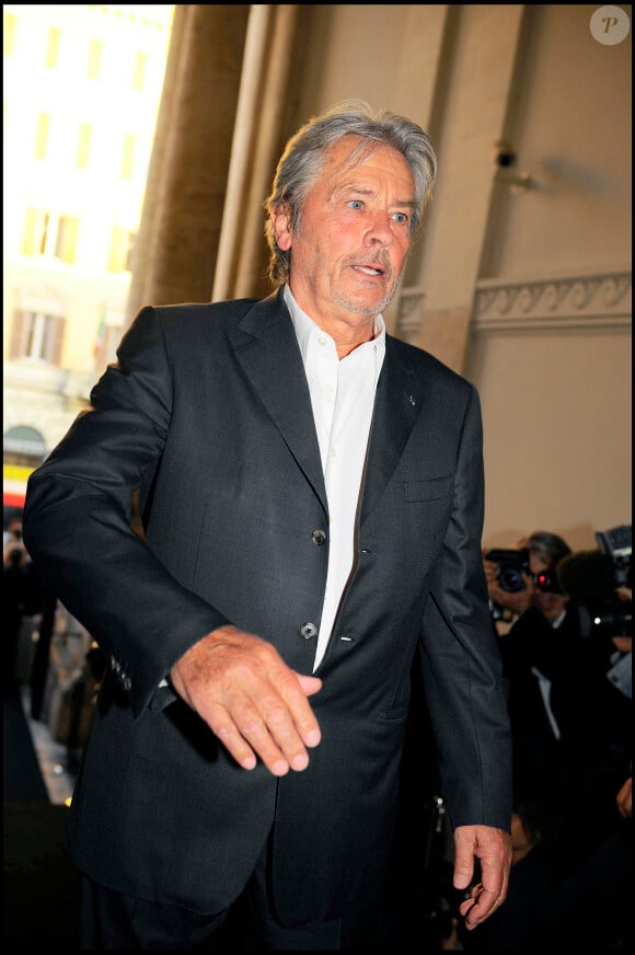 Alain Delon à Rome pour Bulgari