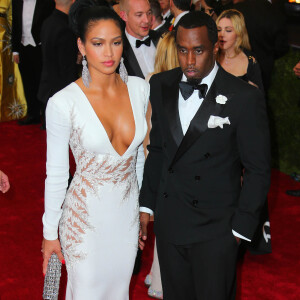 Cassie et P. Diddy - Soirée Costume Institute Gala 2015 (Met Ball) au Metropolitan Museum, célébrant l'ouverture de Chine: à travers le miroir à New York. Le 4 mai 2015. 