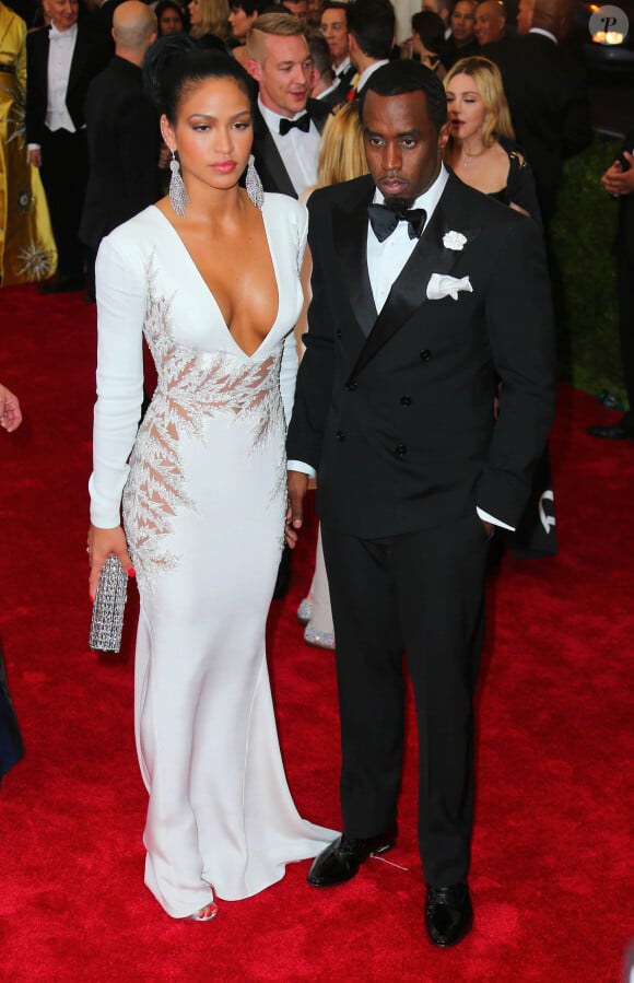 Cassie et P. Diddy - Soirée Costume Institute Gala 2015 (Met Ball) au Metropolitan Museum, célébrant l'ouverture de Chine: à travers le miroir à New York. Le 4 mai 2015. 